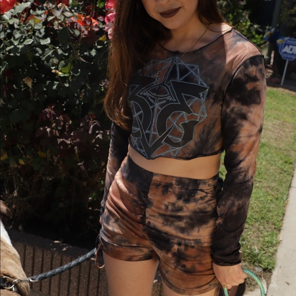 Hand Crafted Tops - 2 Piece Crop Top
